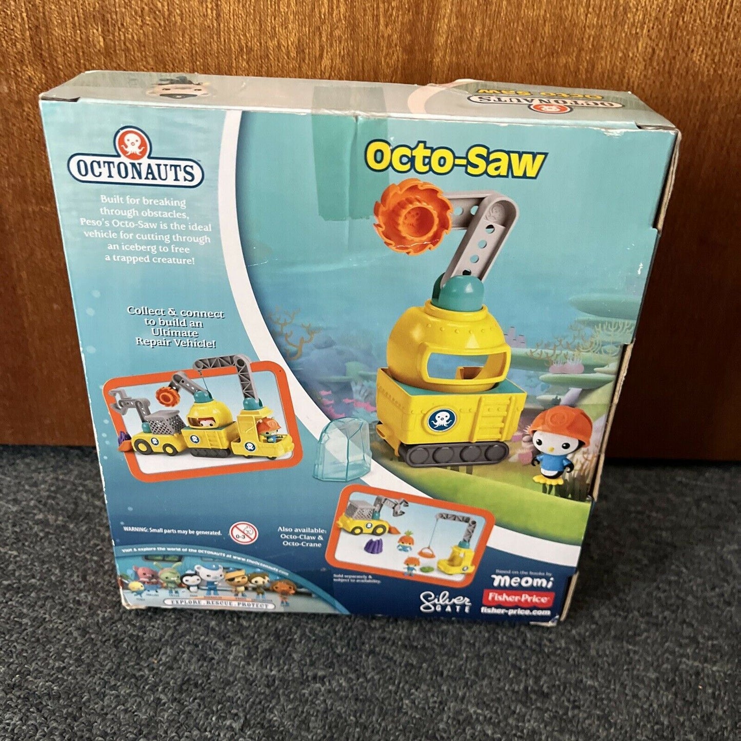 *New* Octonauts Octo-Saw Vehicle Fisher-Price