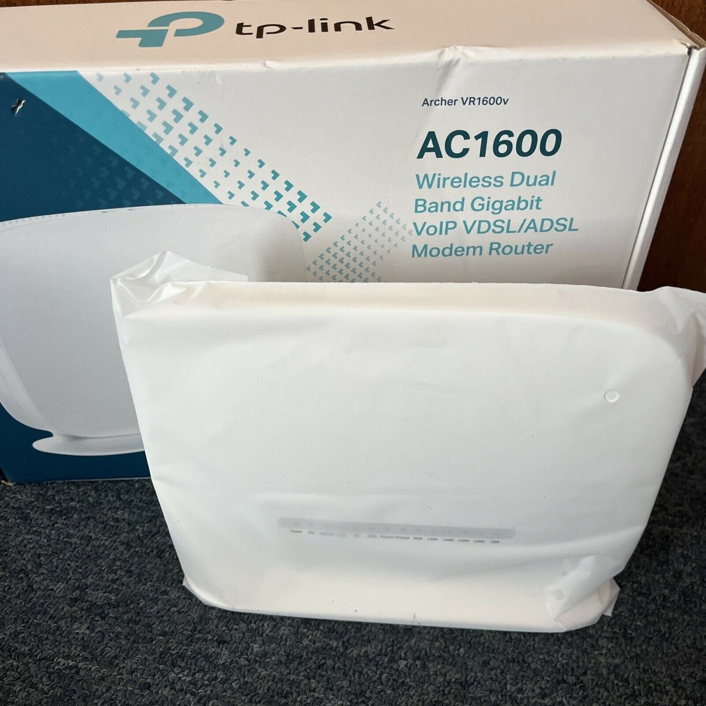 TP-LINK Archer VR1600v VDSL/ADSL VoIP Wireless Modem Router *Opened Never Used*