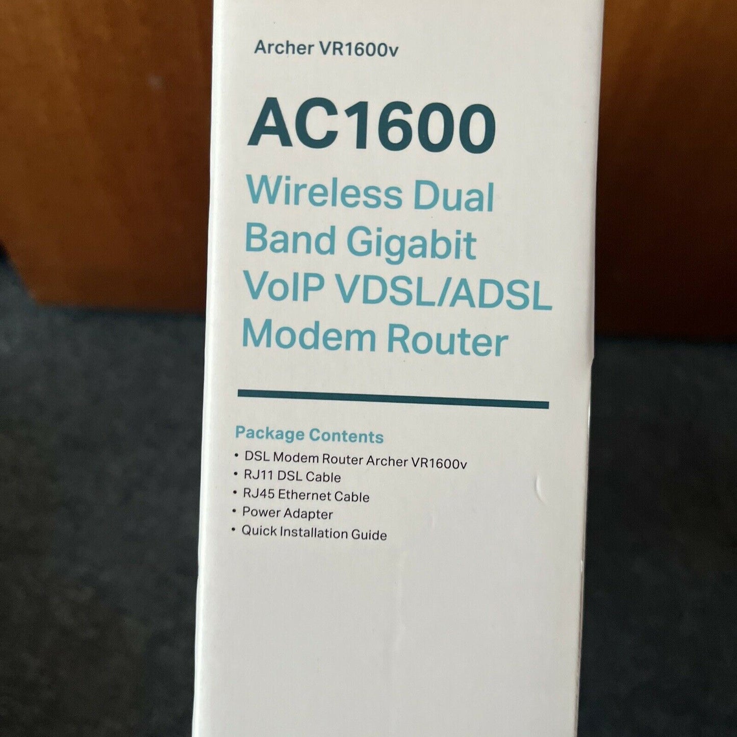 TP-LINK Archer VR1600v VDSL/ADSL VoIP Wireless Modem Router *Opened Never Used*