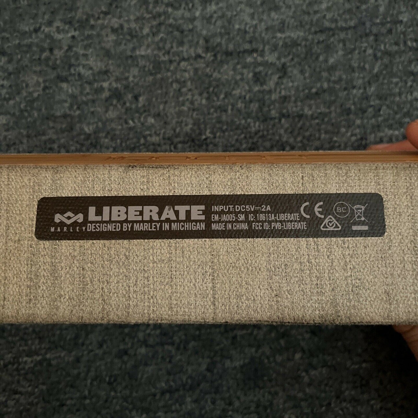 House Of Marley Liberate Portable Bluetooth Wireless Speaker PVB-Liberate