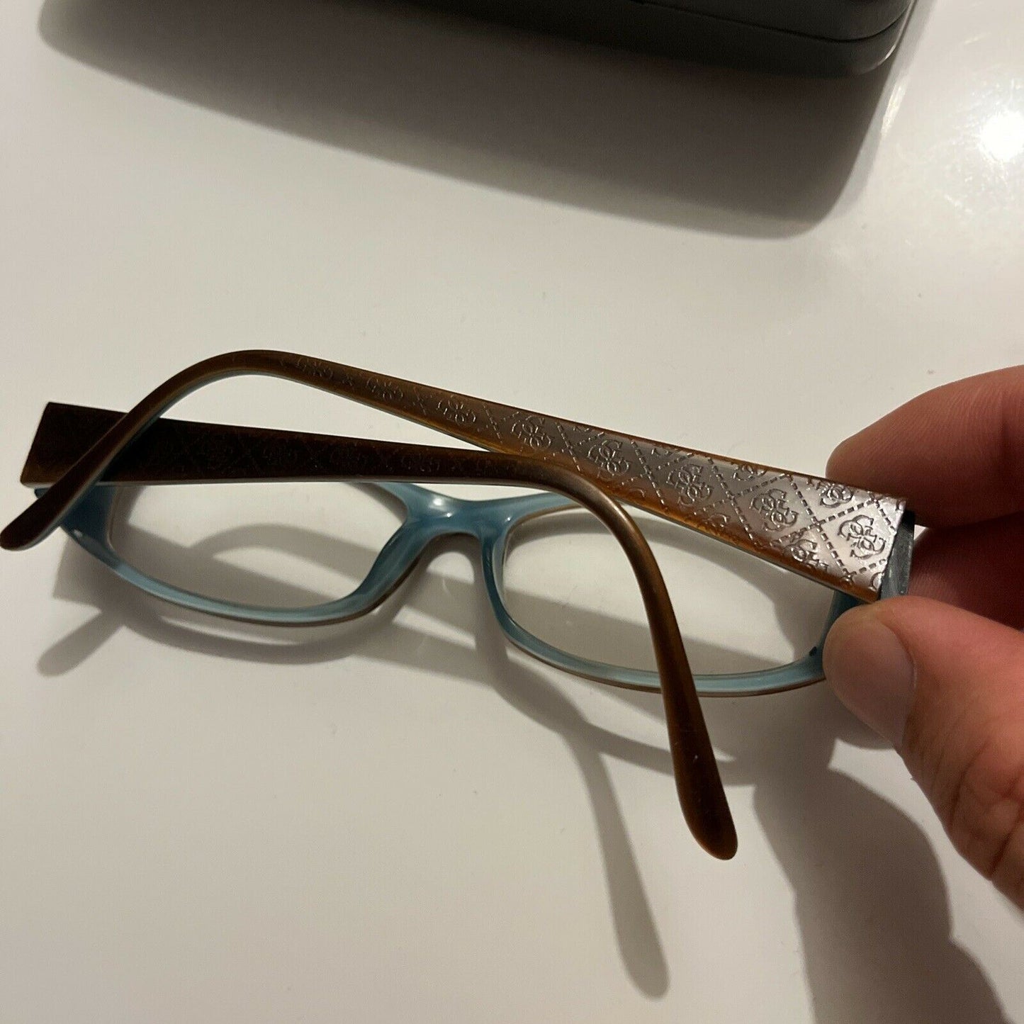 Guess Eyeglasses With Case Brown GU2206 BRN 51/15-135