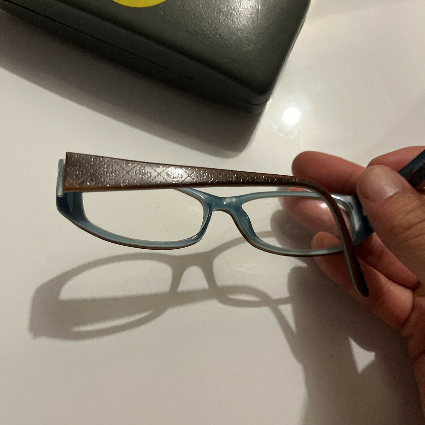 Guess Eyeglasses With Case Brown GU2206 BRN 51/15-135