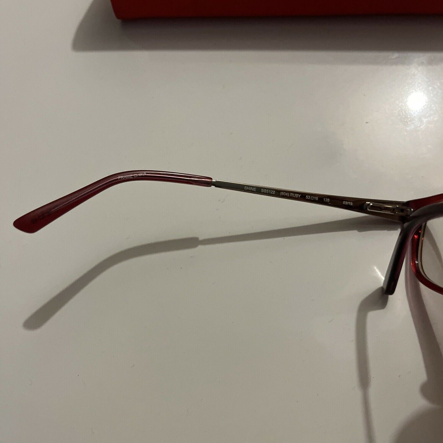 Bebe Eyeglasses Ruby Shine BB5122  (604) 53/16-135 With Cath Kidston Case