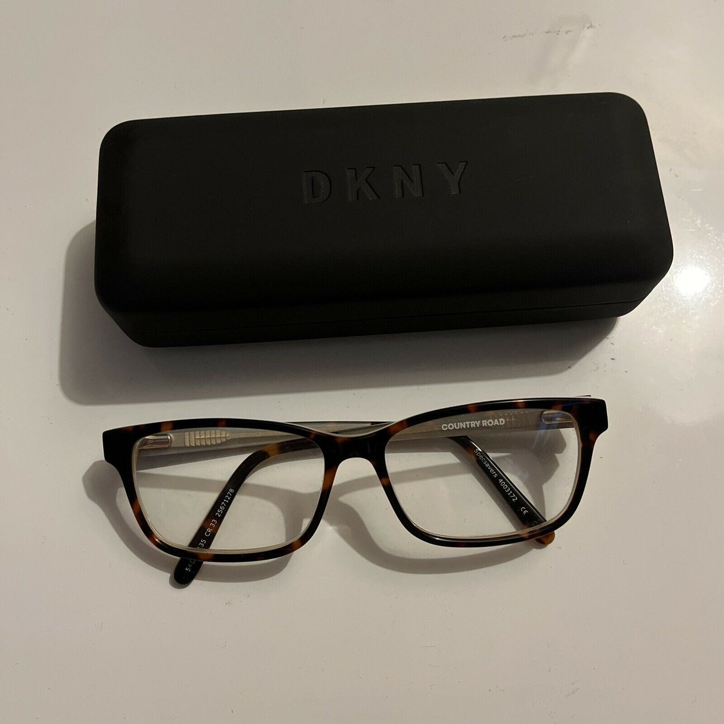 Country Road Eyeglasses With DKNY Case 54/15-135 CR33 25671278