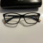 Alex Perry Eyeglasses 55/12-135 Black Leopard Pattern