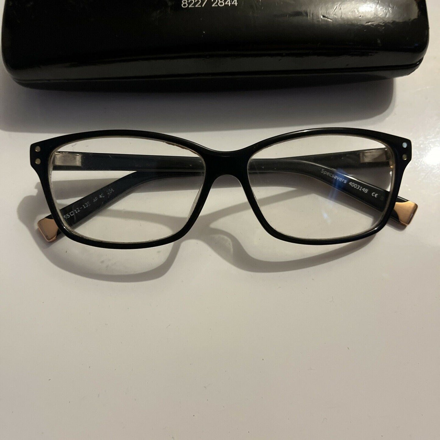 Alex Perry Eyeglasses 55/12-135 Black Leopard Pattern