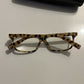 Alex Perry Eyeglasses 55/12-135 Black Leopard Pattern