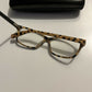 Alex Perry Eyeglasses 55/12-135 Black Leopard Pattern