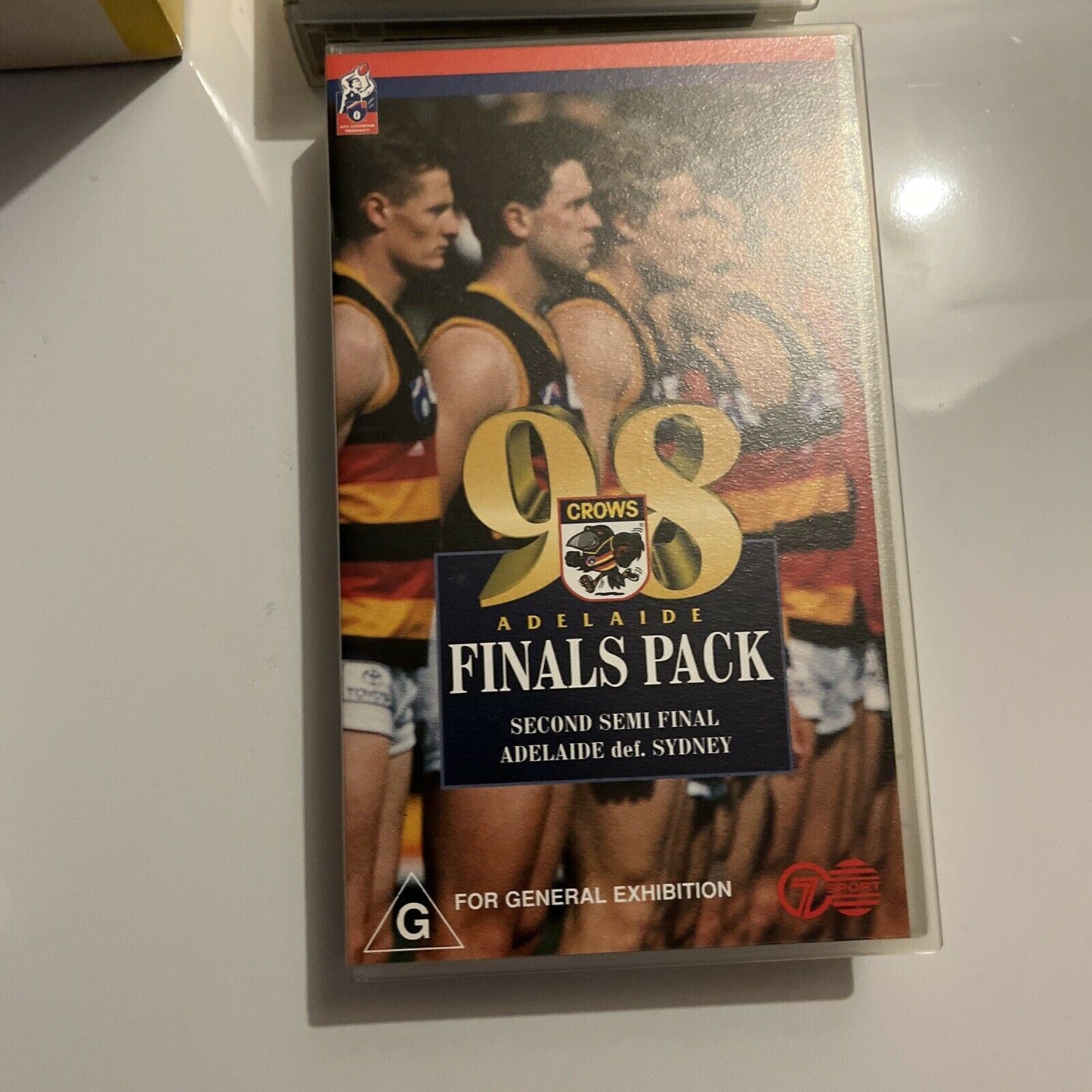 AFL 98 Adelaide Crows Final Pack (VHS, 3-Tape) PAL