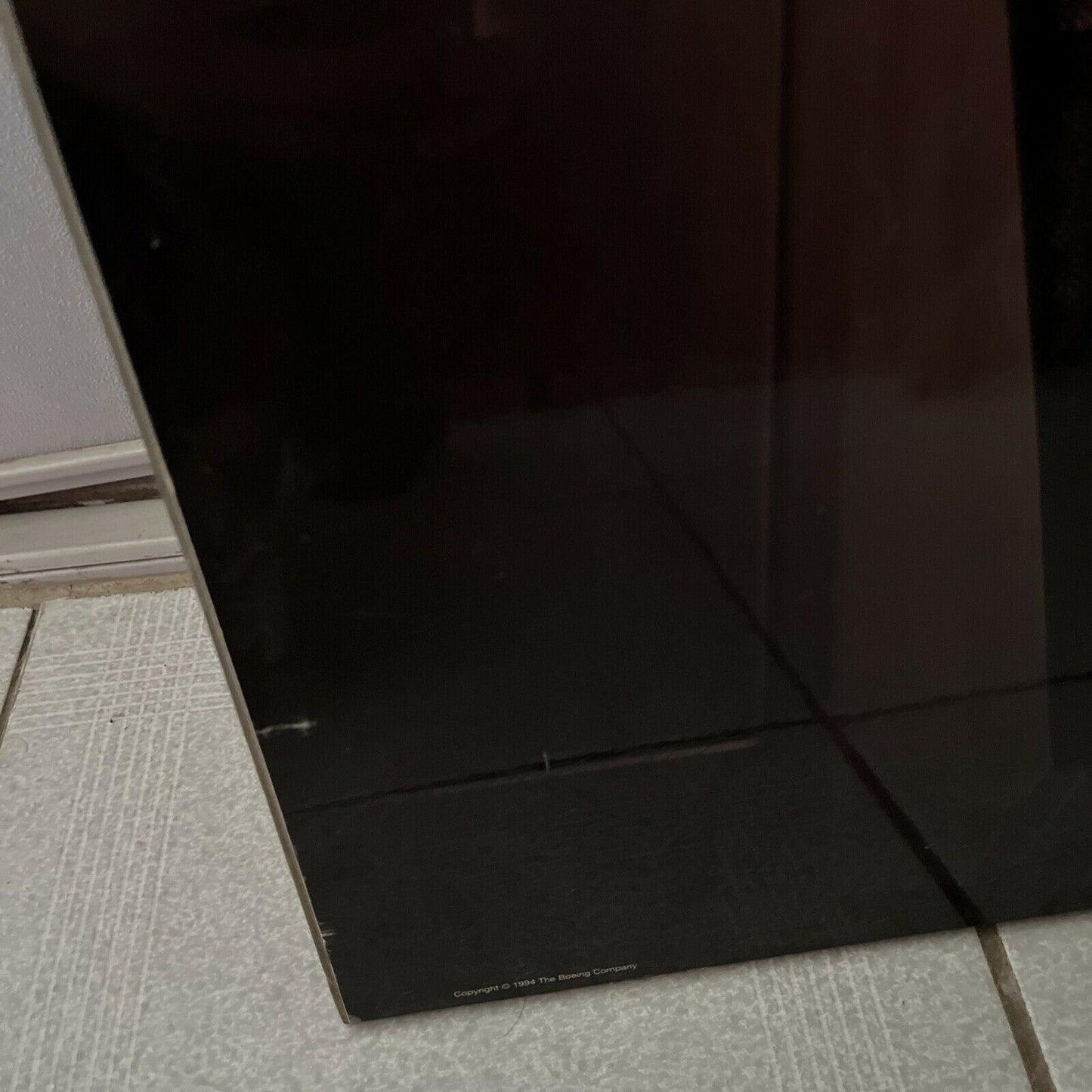 Boeing 777 Flight Deck Wall Photo 1994 Robert Pisano Randy O'Brezar 86x61cm