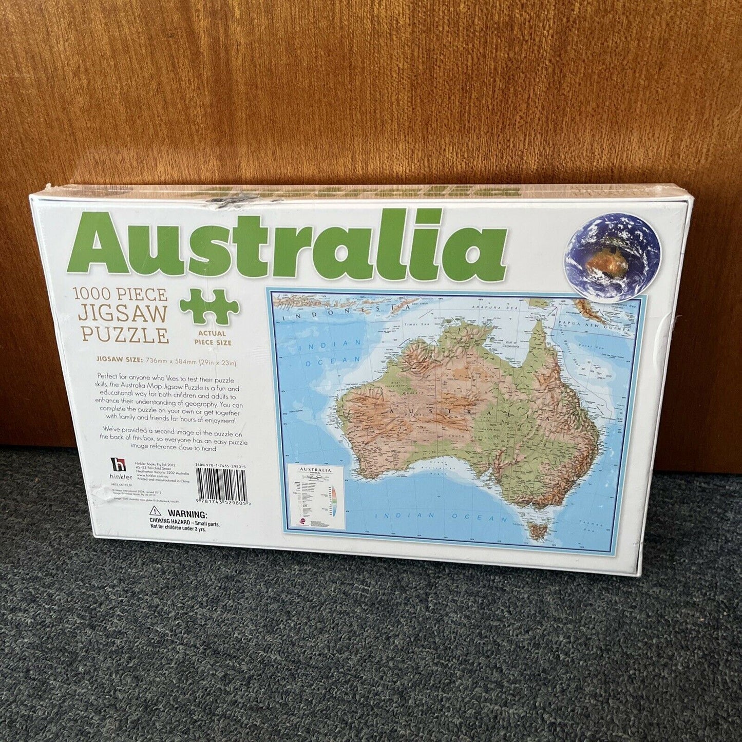 *New Sealed* Australia 1000 Piece Jigsaw Puzzle 73x58cm Hinkler