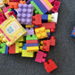 Mega Bloks Various Blocks 1.7kg Bulk Lot with Thomas the Tank Bag