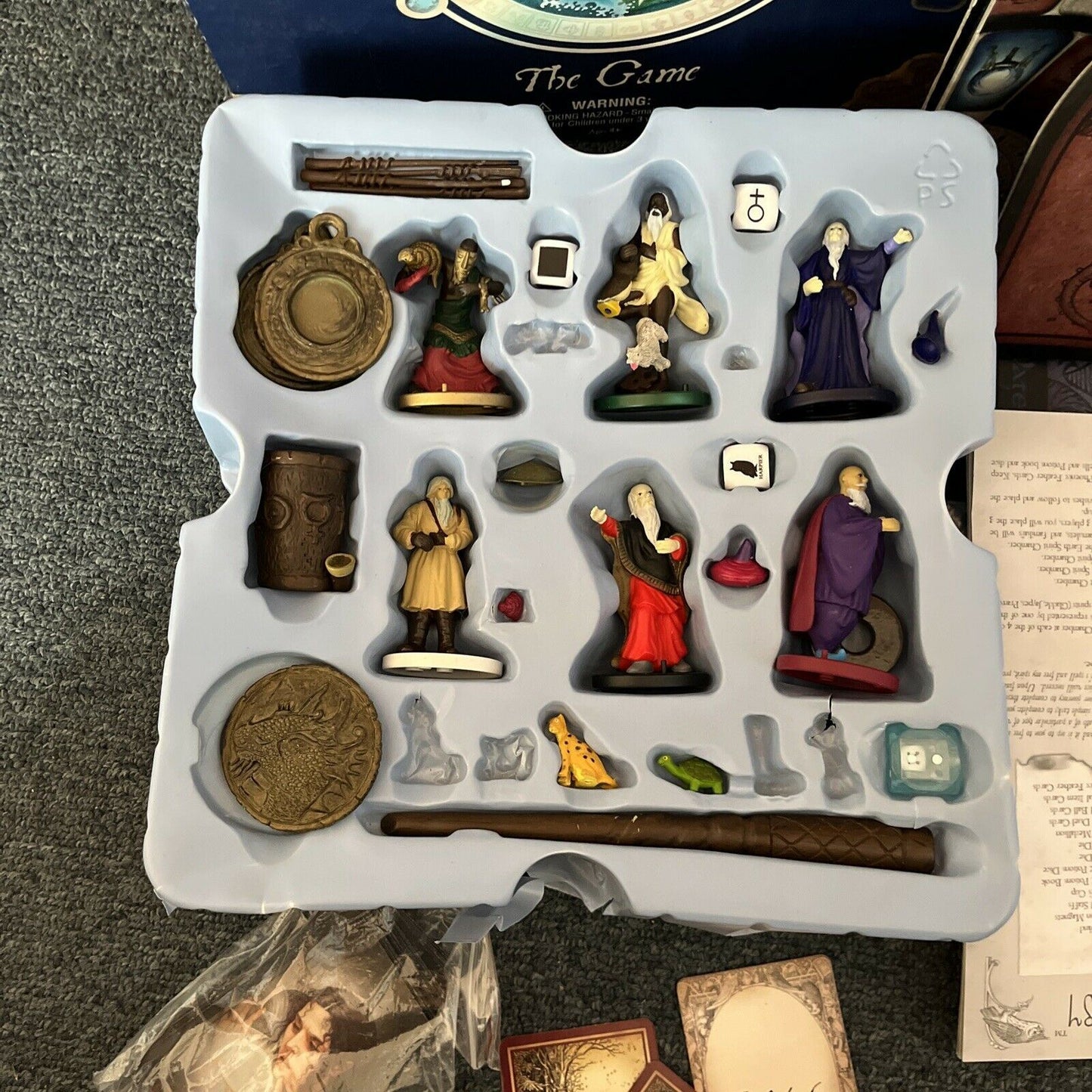 Wizardology The Board Game - Best As Parts - Only A Couple Pieces Missing