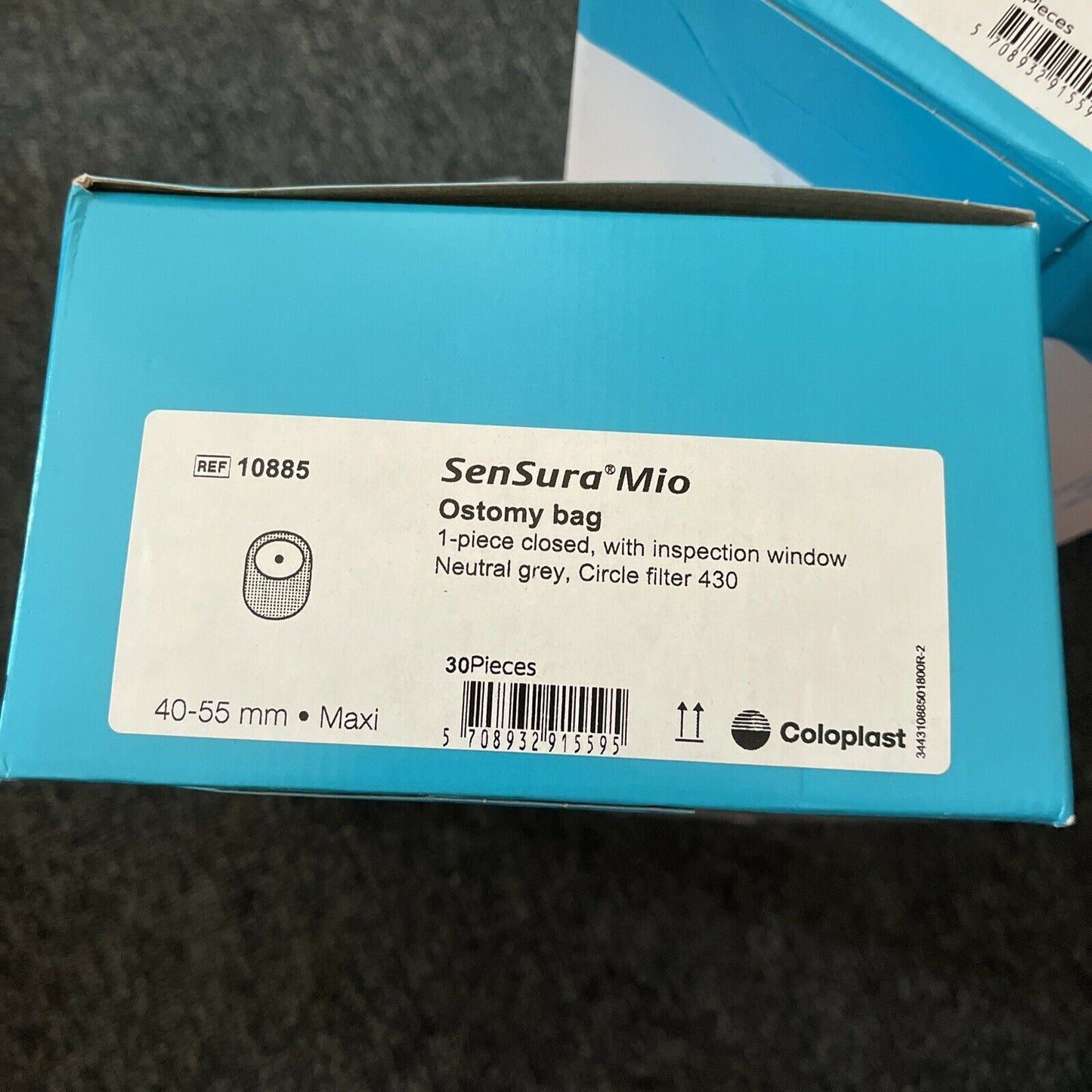 180x Coloplast Ostomy Bag SenSura mio & 150 Brava Skin Barrier Wipe