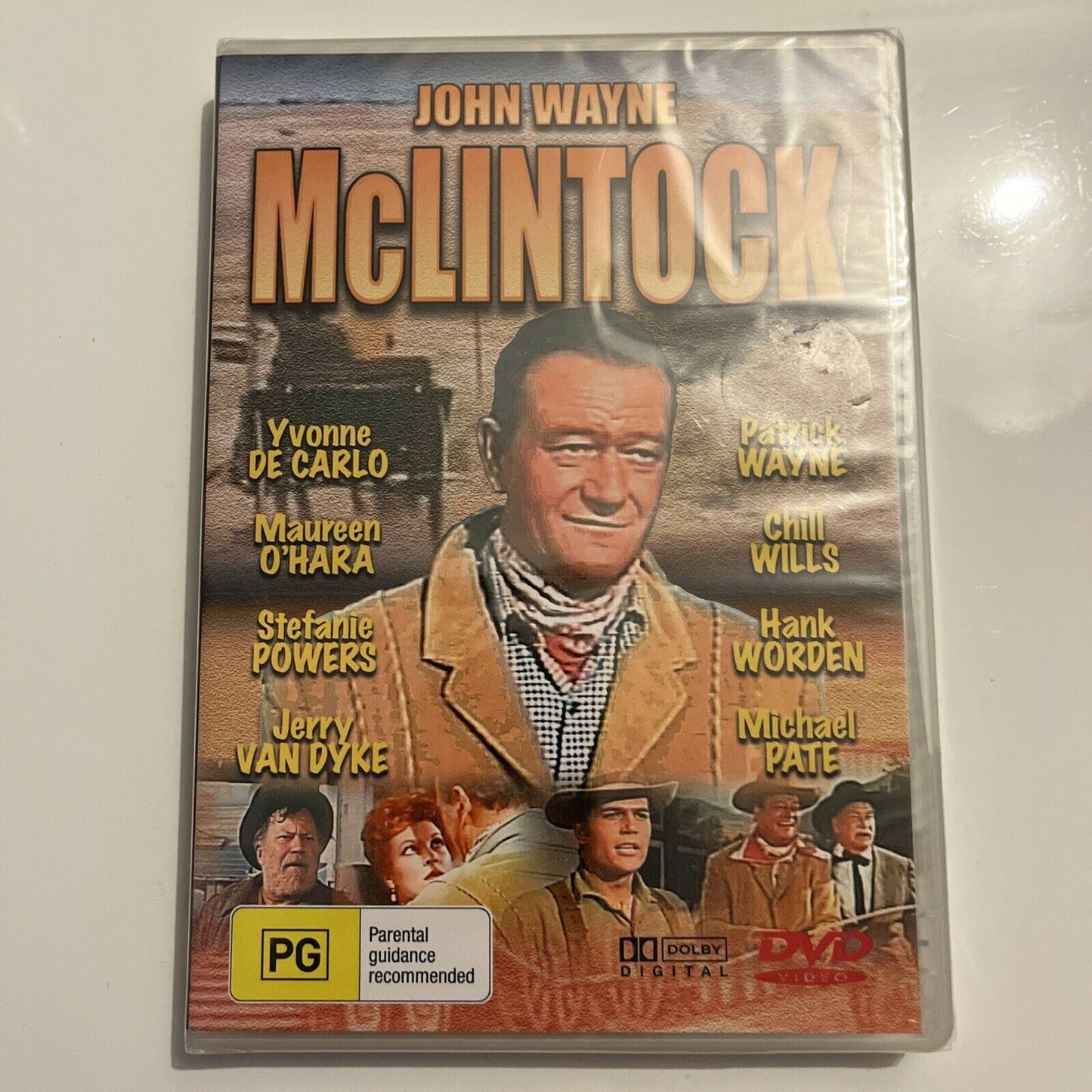 *New Sealed* McLintock! (DVD, 1963) John Wayne, Maureen O'Hara. All Regions