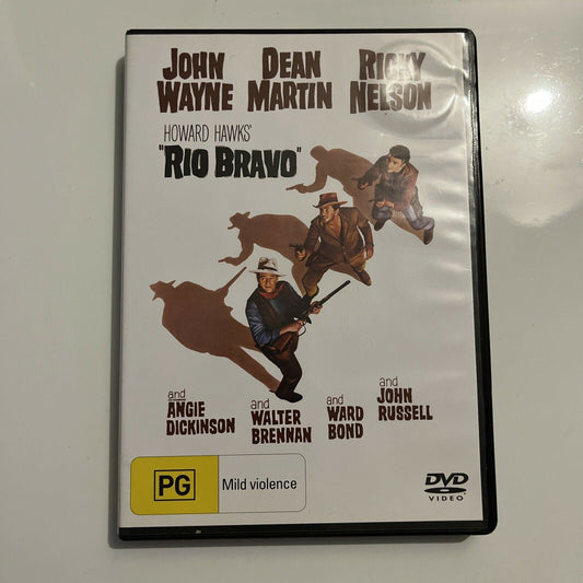 Rio Bravo (DVD, 1959) John Russell, John Wayne, Dean Martin  Region 4