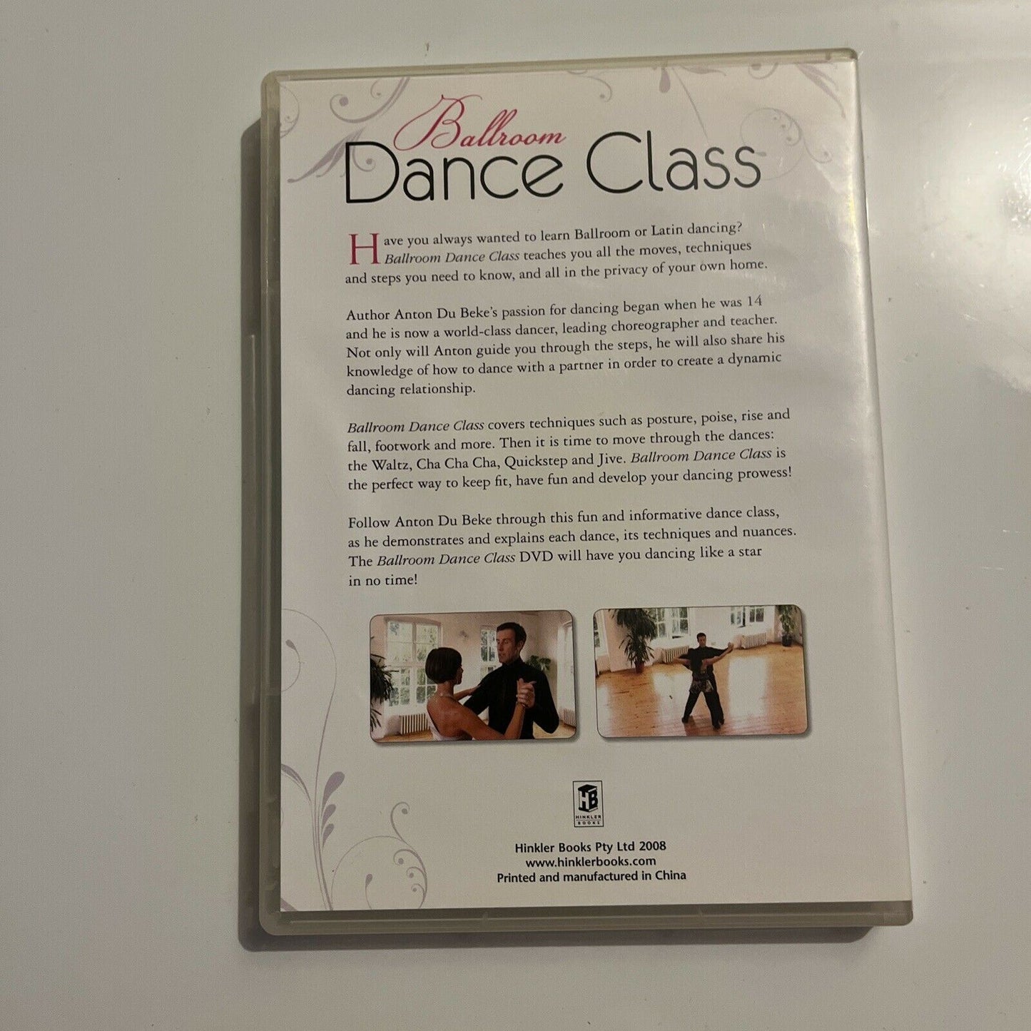 Ballroom Dance Class (DVD, 2008) Anton Du Beke