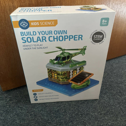 Build Your Own Solar Chopper - Kids Science Kit