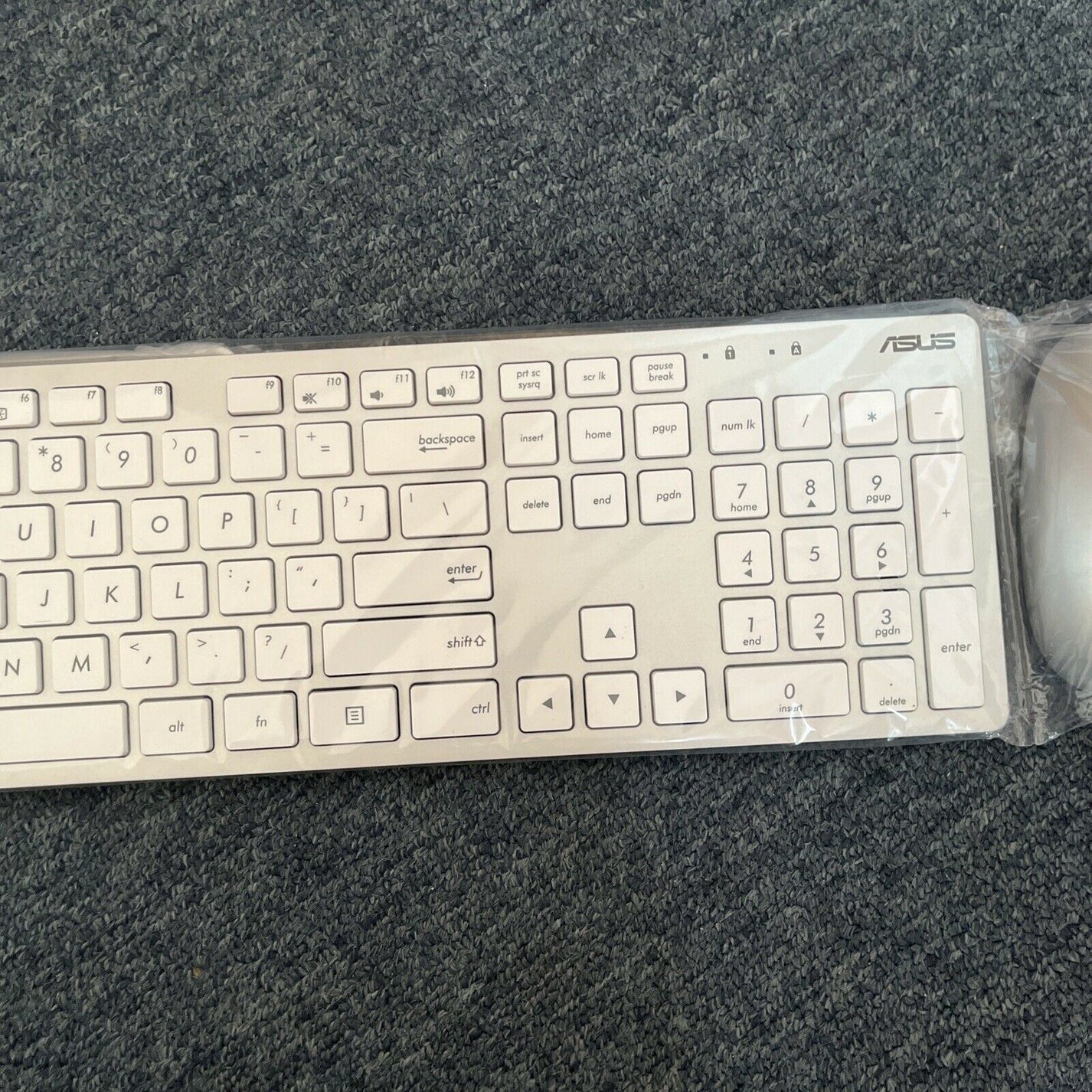 ASUS Wired USB Keyboard & Mouse Kit MD-5112 – Retro Unit