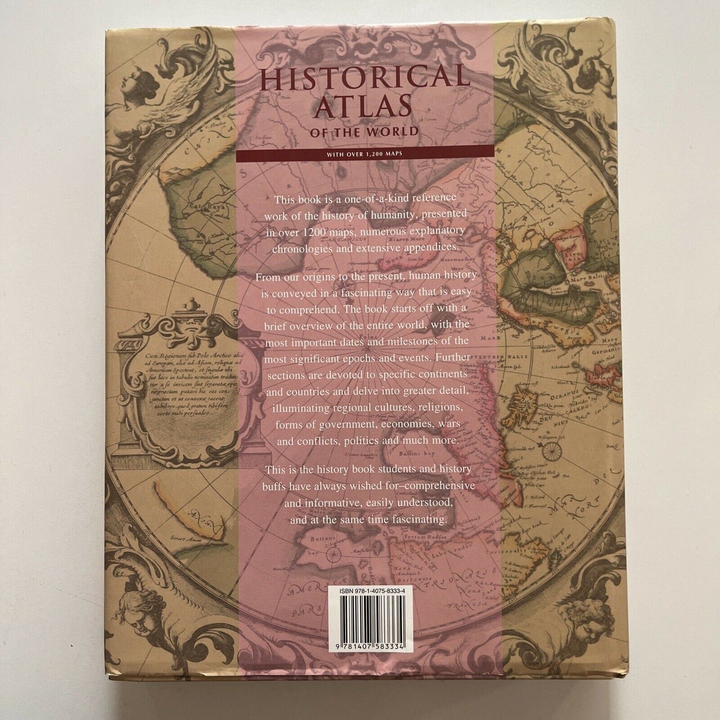 Historical Atlas of the World With Over 1,200 Maps (Hardcover, 2010)