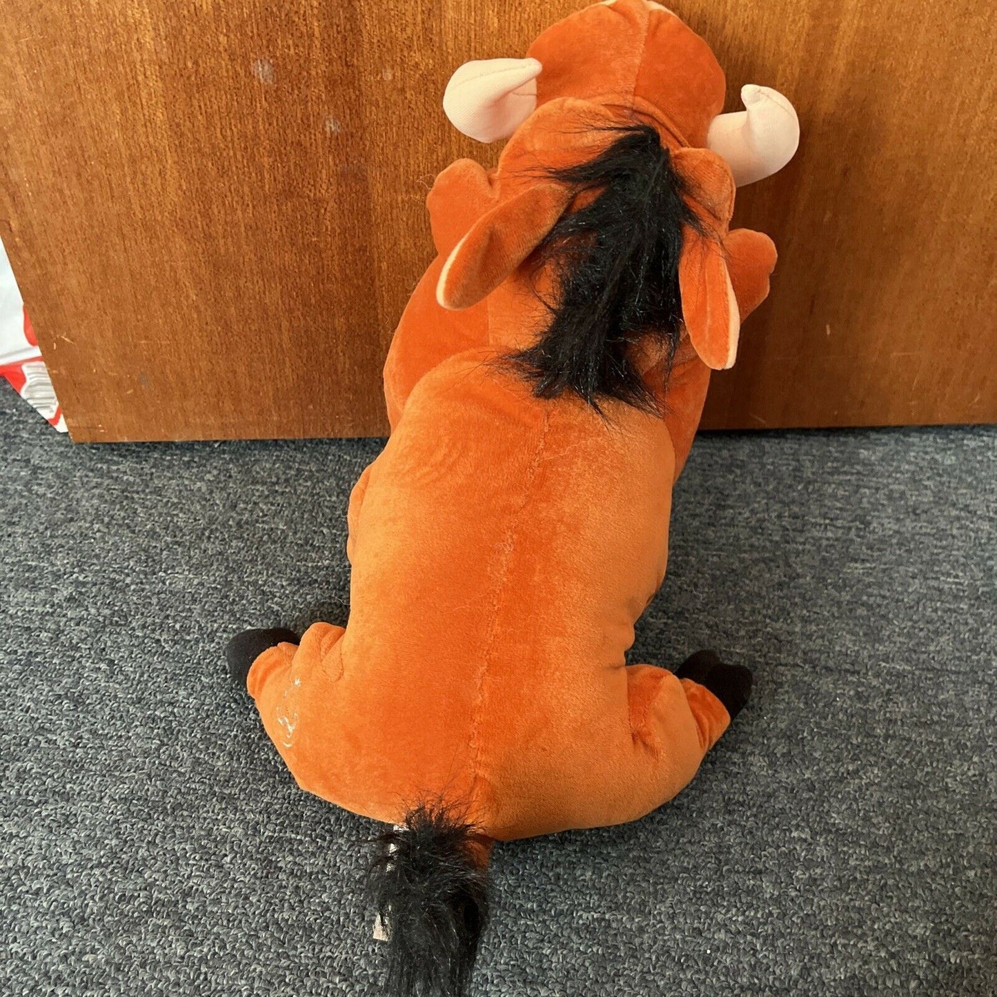 Feed Me Pumbaa - Disney Lion King Talking Plush Toy 2002 9" Hasbro