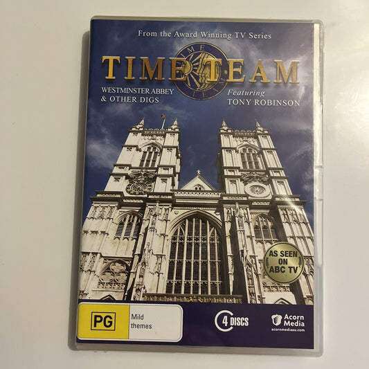 Time Team - Westminster Abbey And Other Digs (DVD, 2010, 4-Disc) Region 4