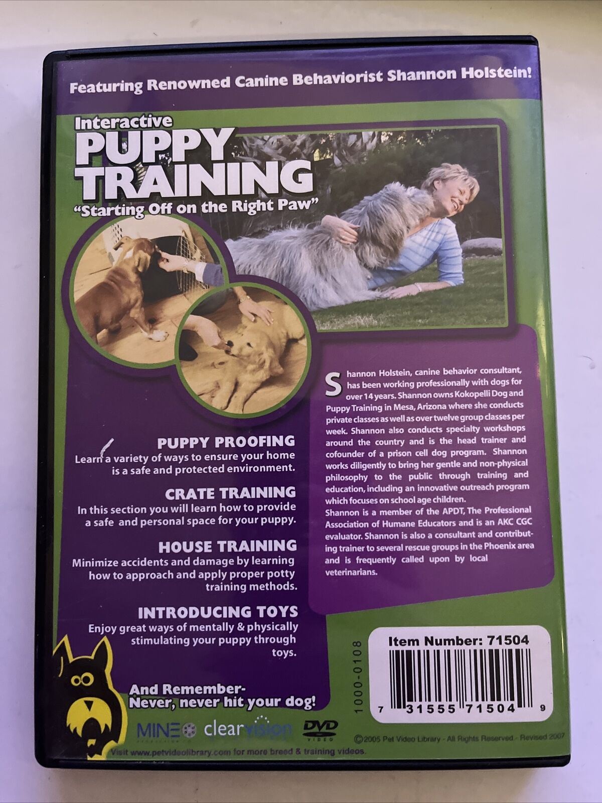 Interactive Puppy Training - Starting off on the Right Paw! (DVD) All Regions