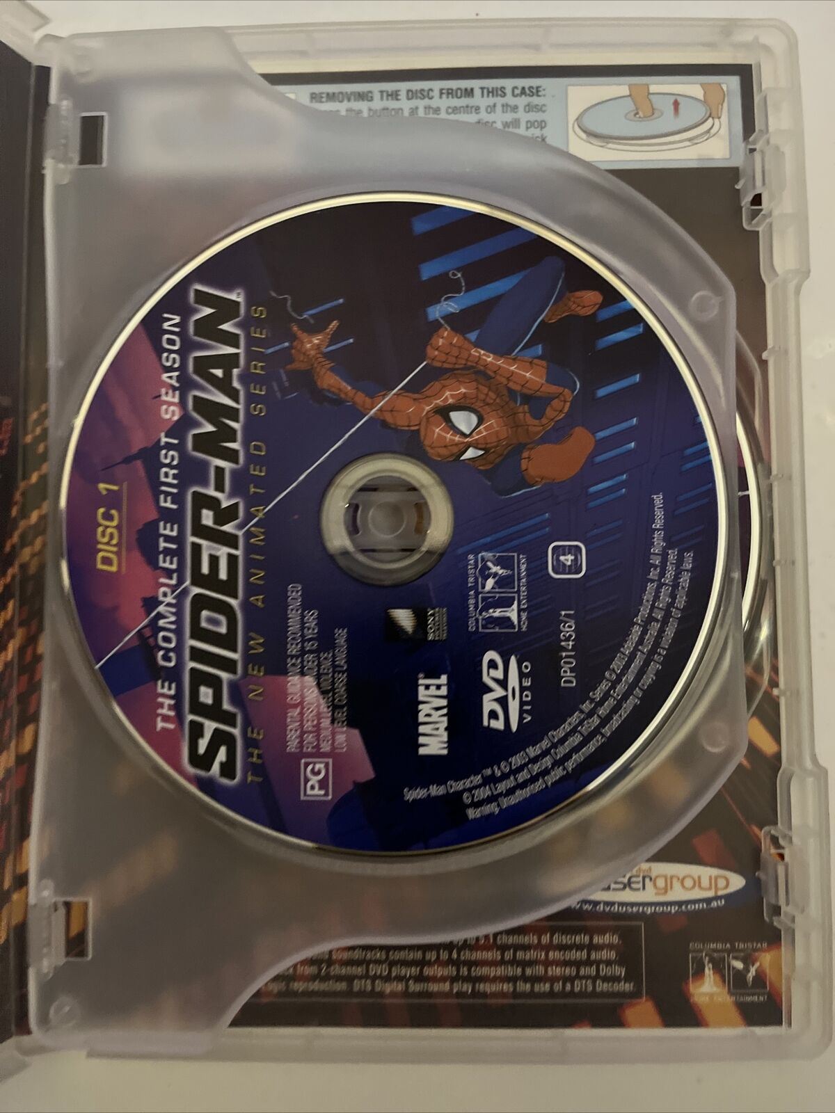 Spiderman - Animated Series : Season 1 (DVD, 2003) Region 4