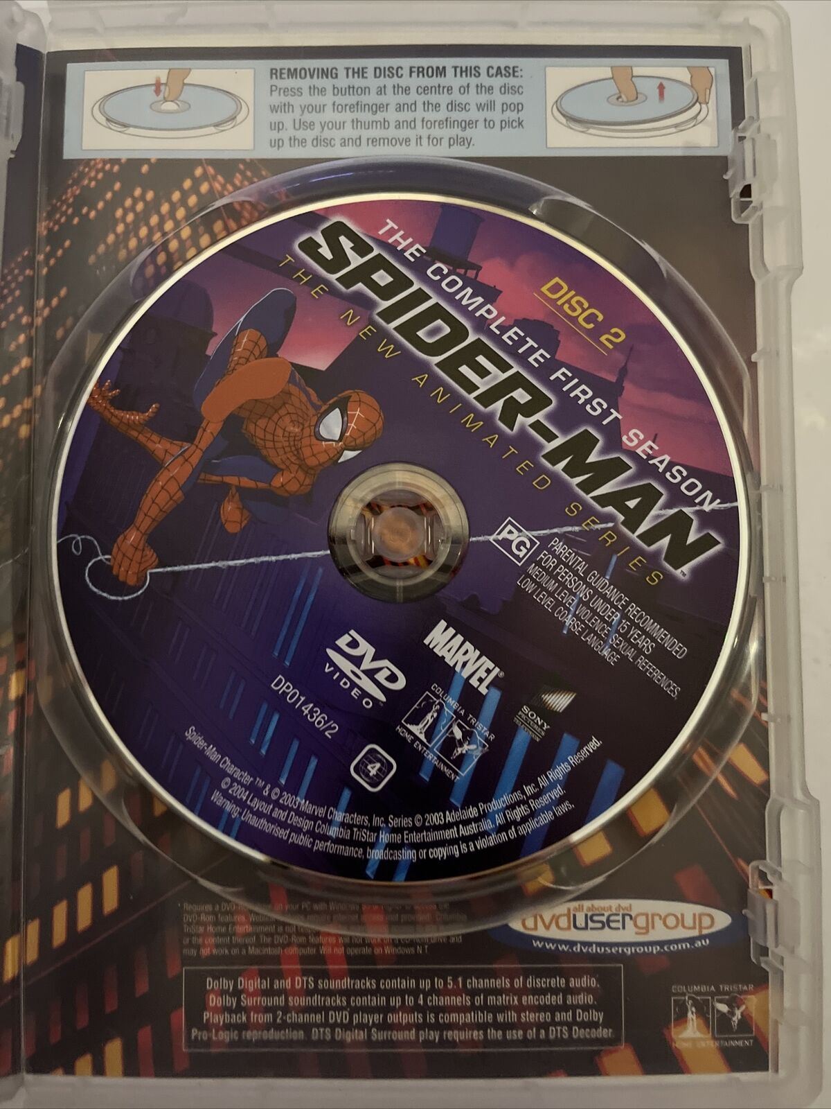 Spiderman - Animated Series : Season 1 (DVD, 2003) Region 4