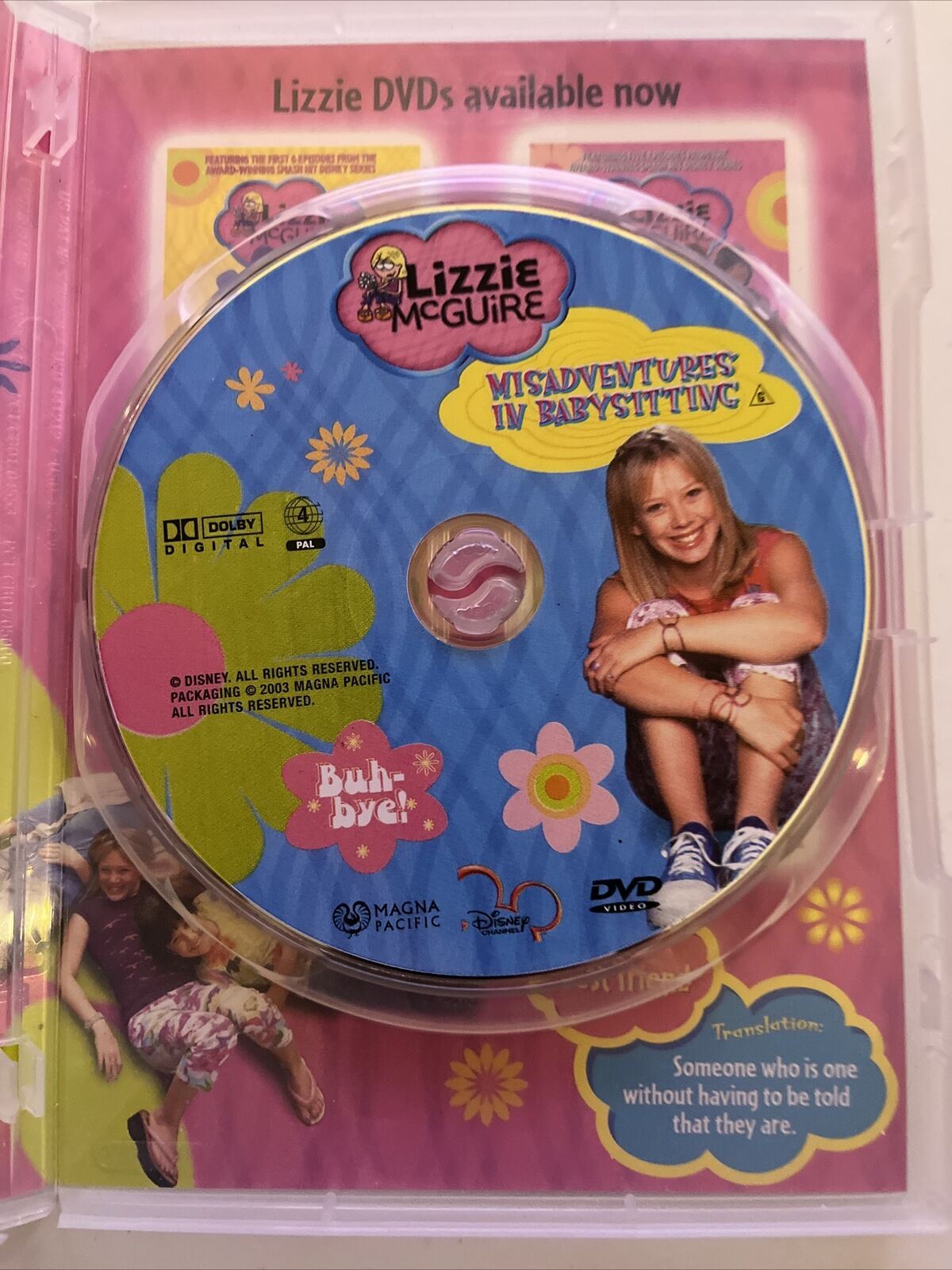 Lizzie McGuire - Misadventures in Babysitting (DVD, 2002) Hilary Duff. Region 4