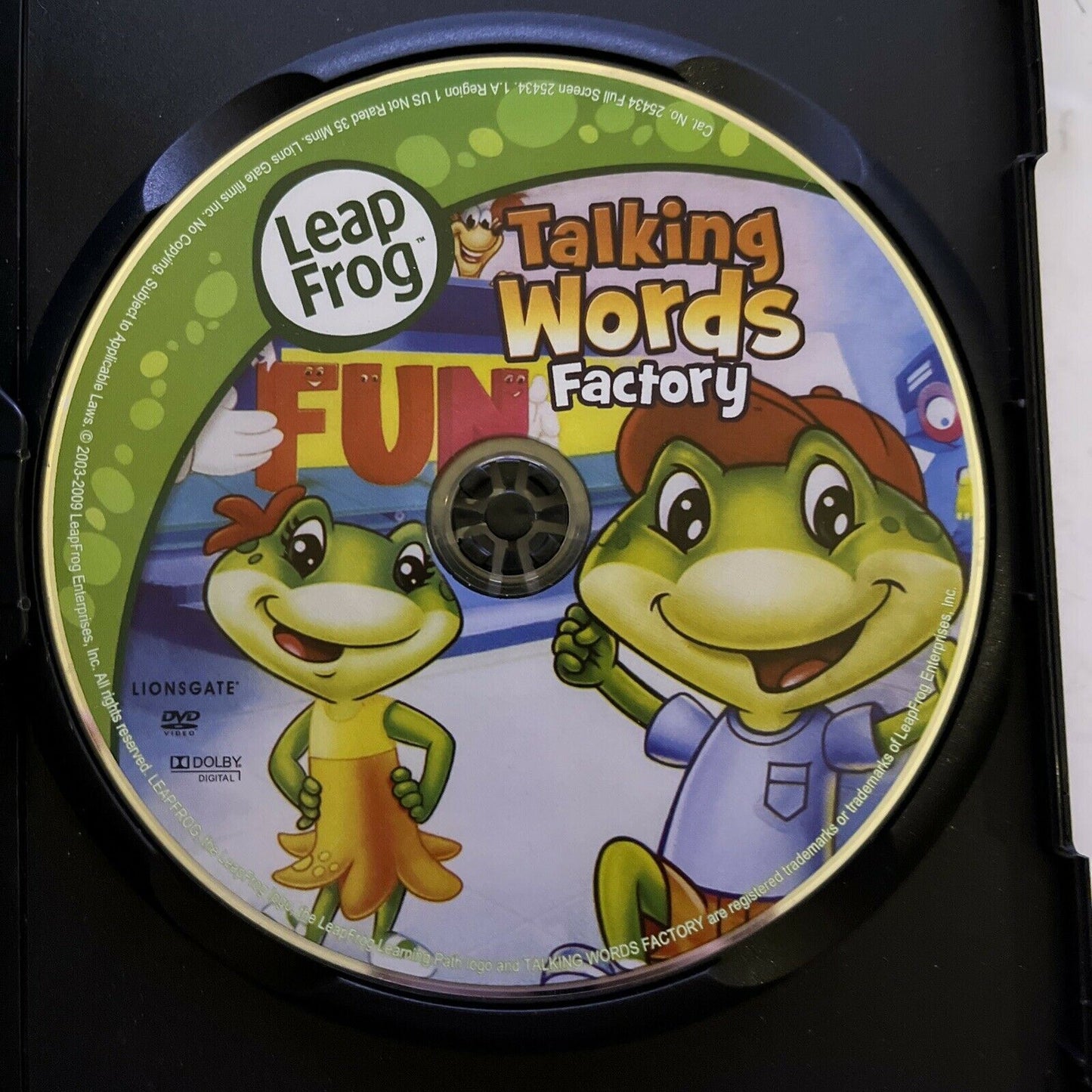 LeapFrog - Talking Words Factory - Learn How Letters Build Words! DVD