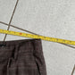 Dangerfield Brown/Grey Women's Wide Pants Size 12