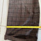 Dangerfield Brown/Grey Women's Wide Pants Size 12