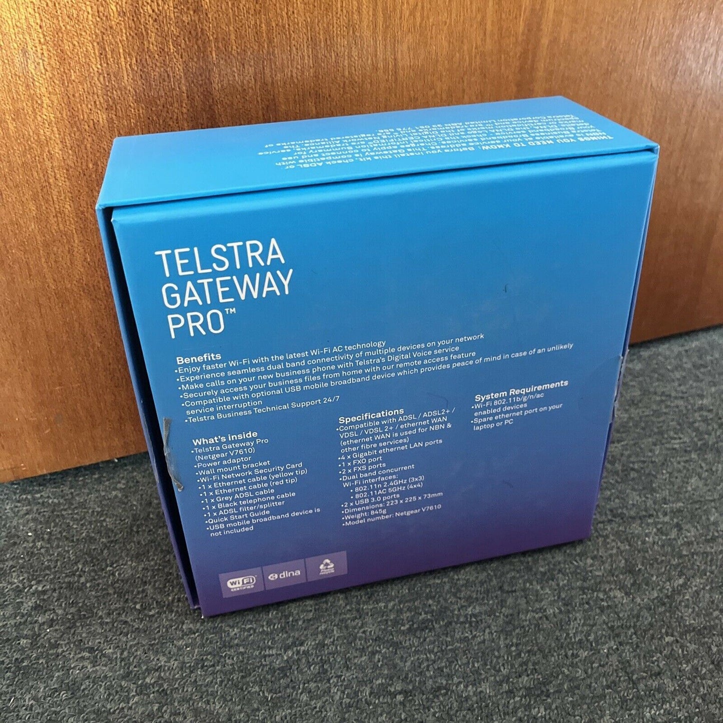 Telstra V7610 Gateway Pro 600Mbps Modem and Wireless Router NBN Compatible