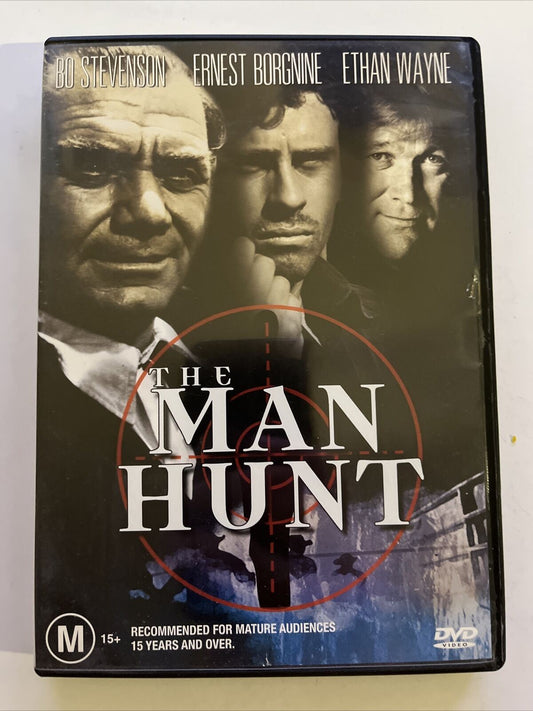 The Manhunt (DVD, 1984) Bo Svenson, Ernest Borgnine, Ethan Wayne. Region 4