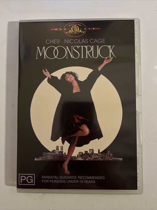 Moonstruck (DVD, 1987) Cher, Nicolas Cage, Olympia Dukakis. Region 4