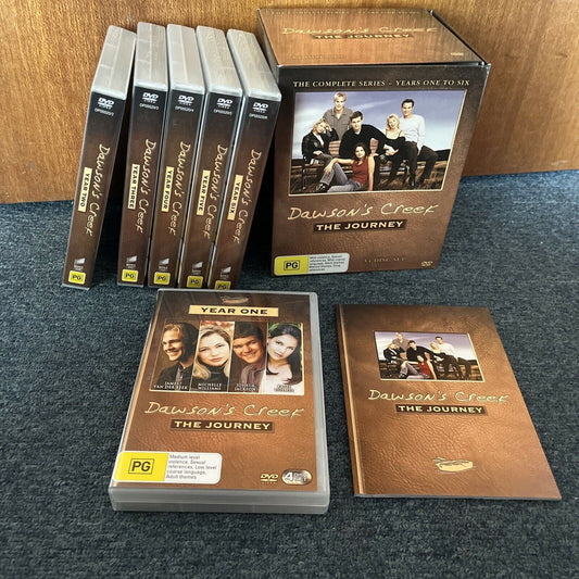 Dawson's Creek - The Journey : Complete Season 1-6 (DVD, 2006, 34-Disc) Region 4