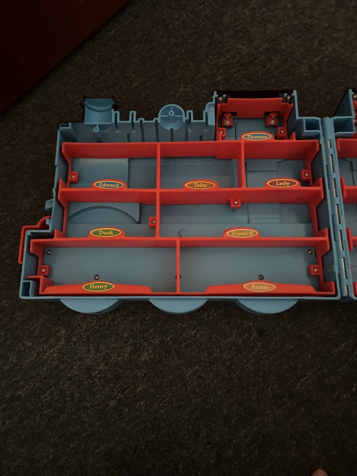 Thomas the Tank Engine 2002 Learning Curve Carry Case (Can Fit 17 Trains)