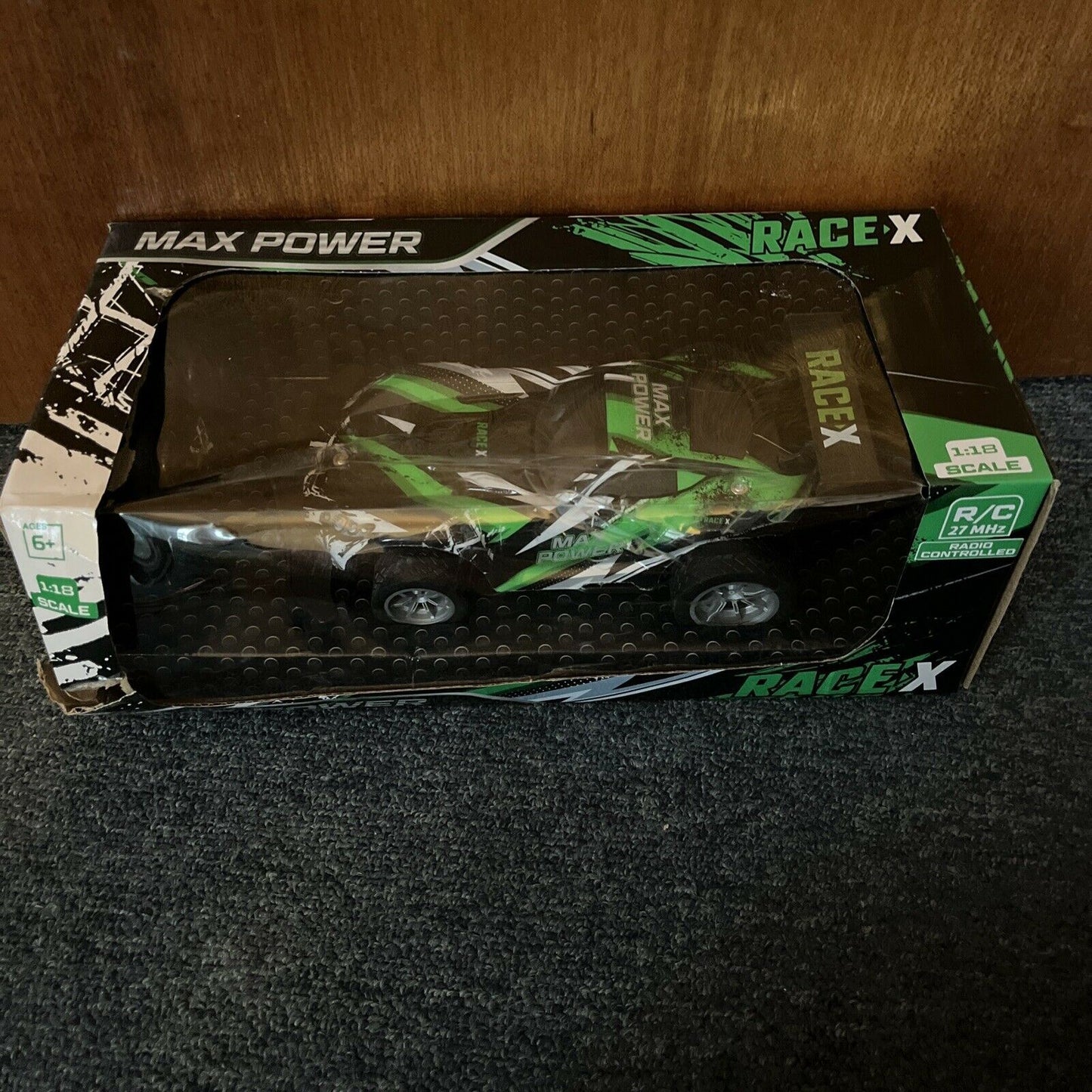 Remote Control Racing Car Max Power Race X 1:18