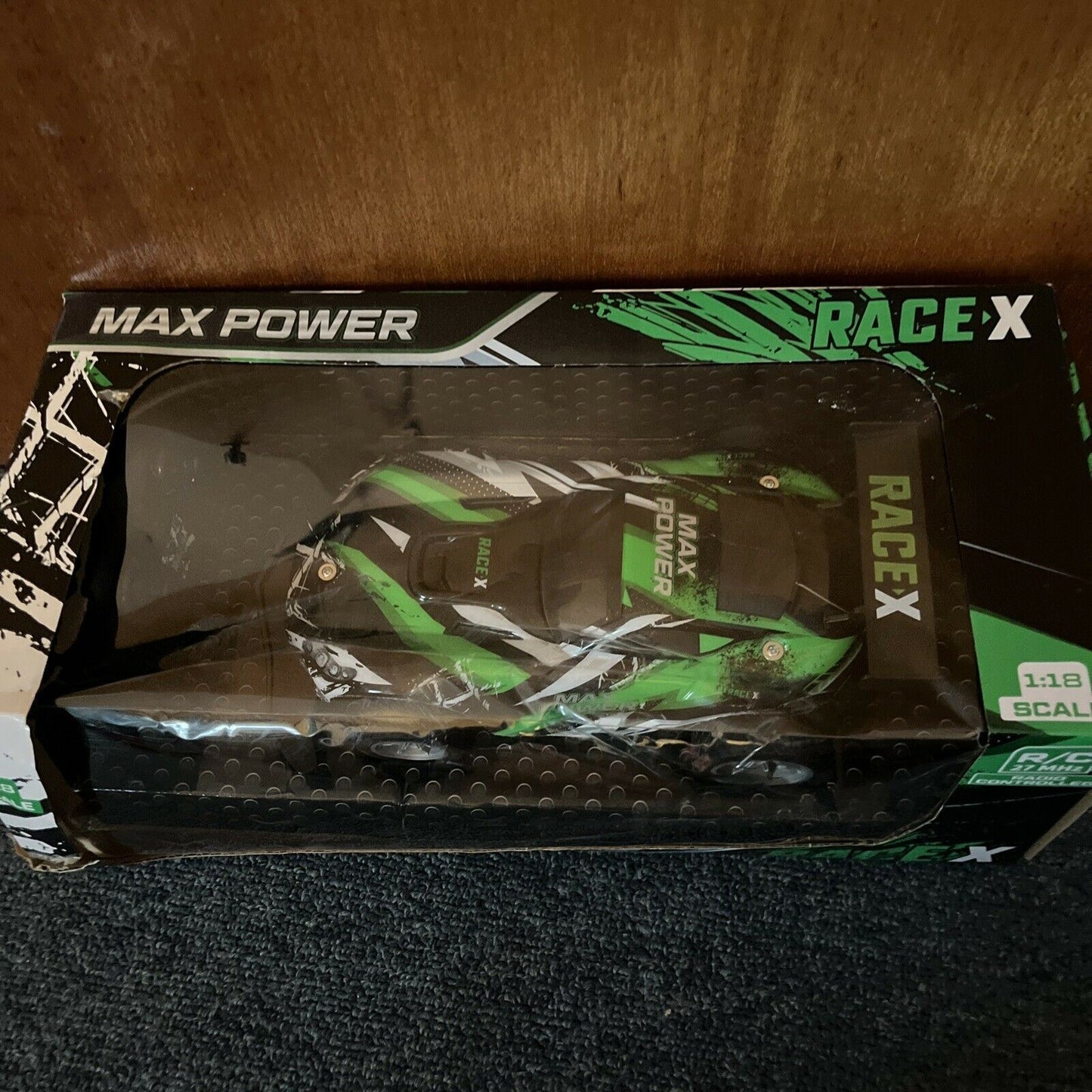 Remote Control Racing Car Max Power Race X 1:18