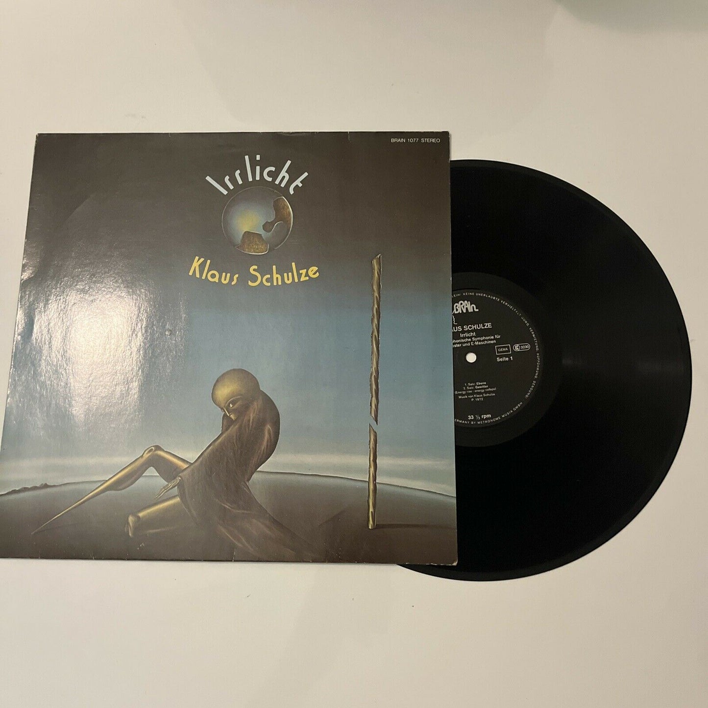 Klaus Schulze - Irrlicht LP (Vinyl, 1972)