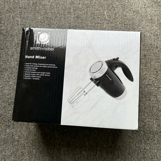 *New* Smith & Nobel Hand Mixer 300W for mixing, kneading and whisking