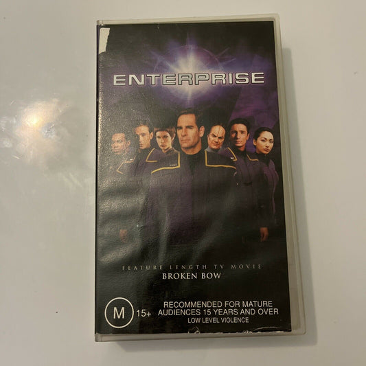 Star Trek Enterprise 001 Broken Bow (VHS, 2001) PAL