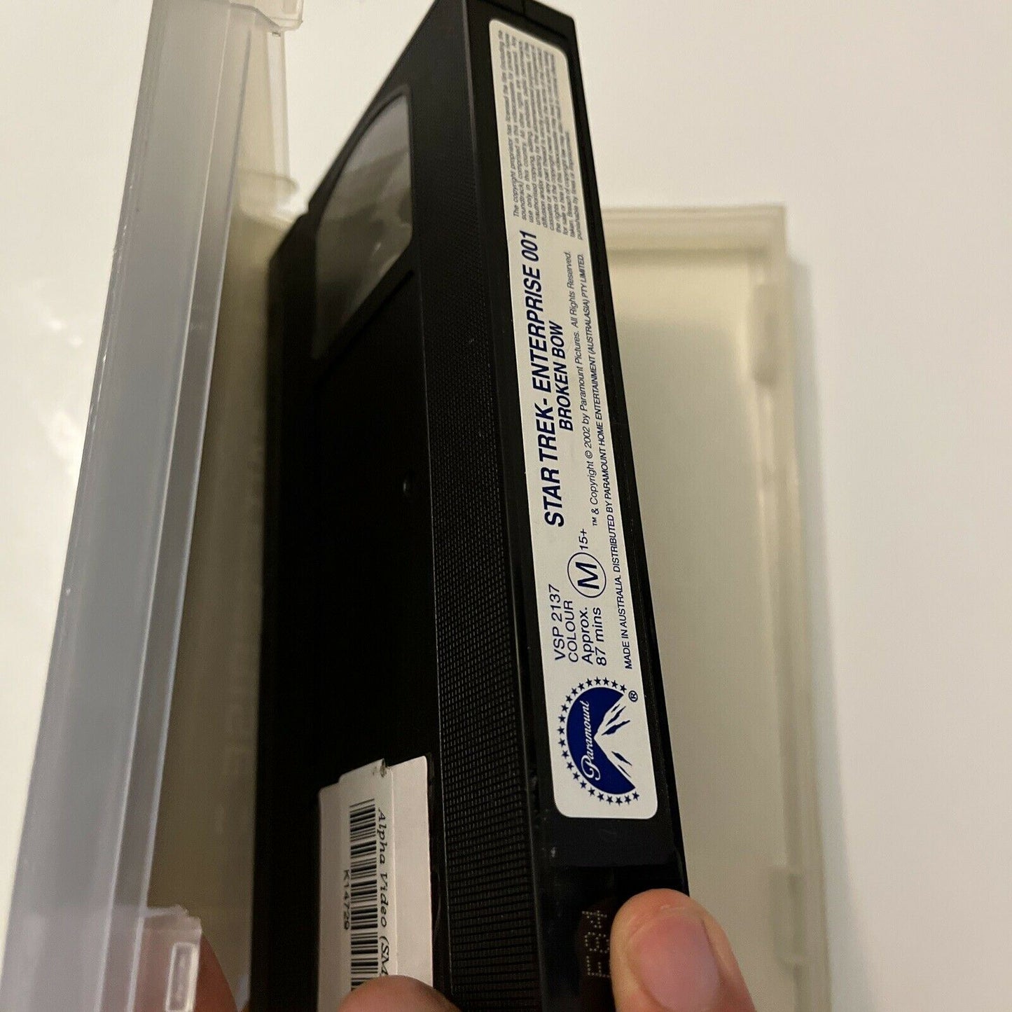 Star Trek Enterprise 001 Broken Bow (VHS, 2001) PAL