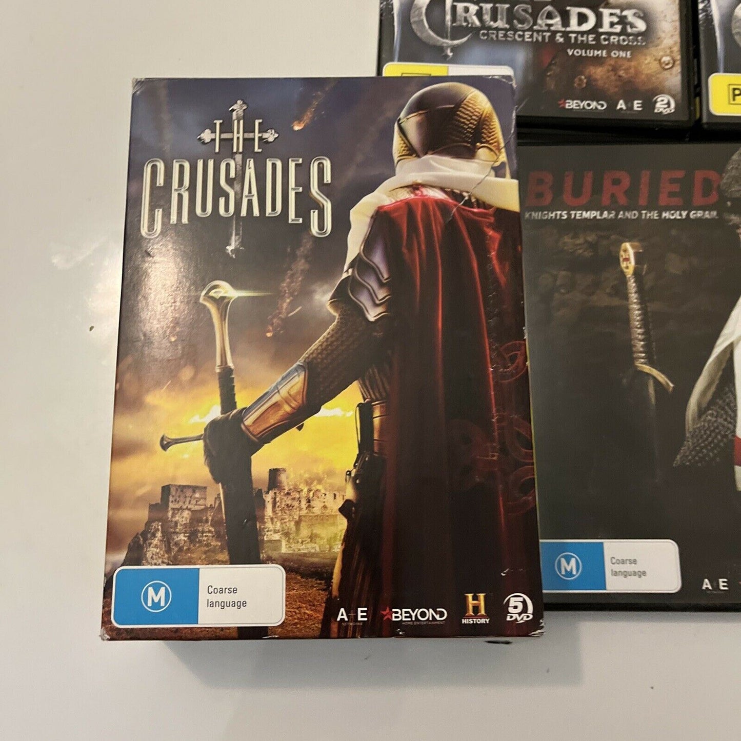 History Channel: The Crusades (DVD, 2018, 5-Disc) Region 4