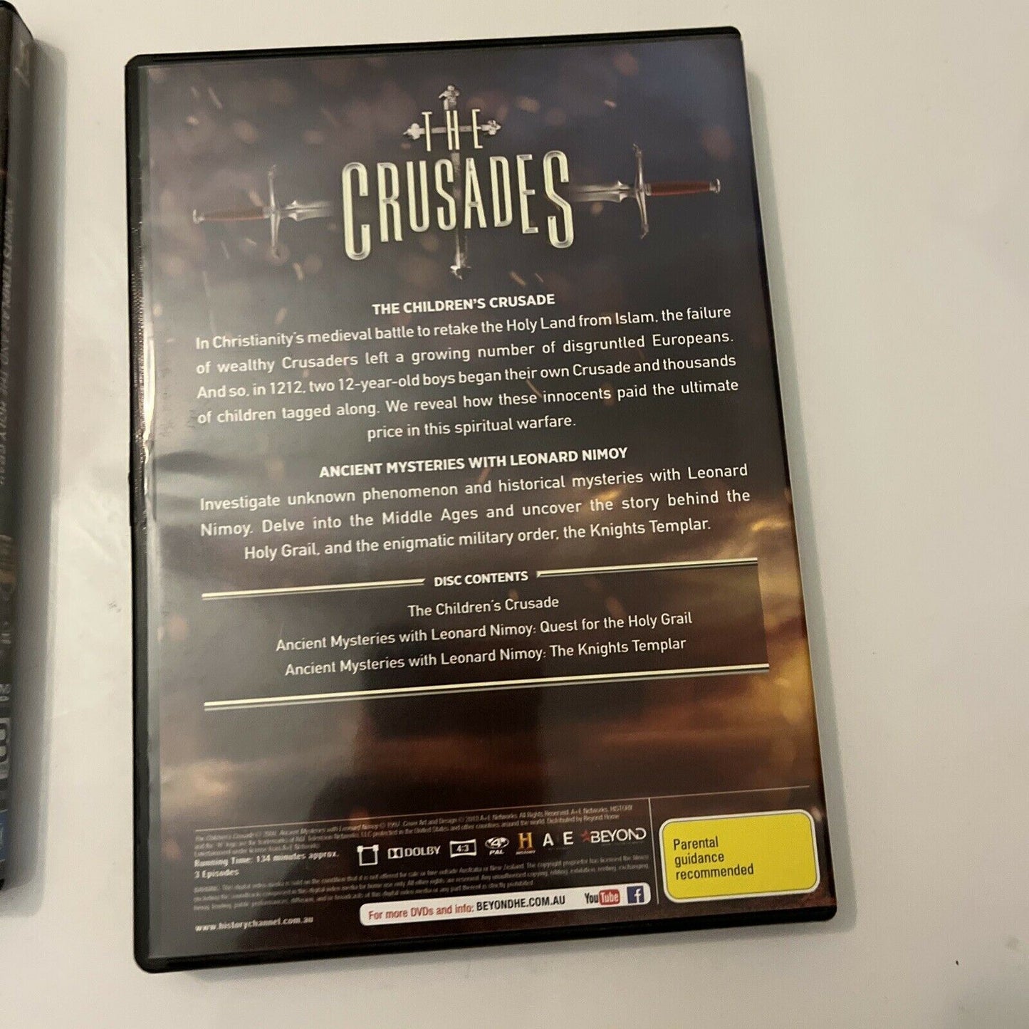 History Channel: The Crusades (DVD, 2018, 5-Disc) Region 4