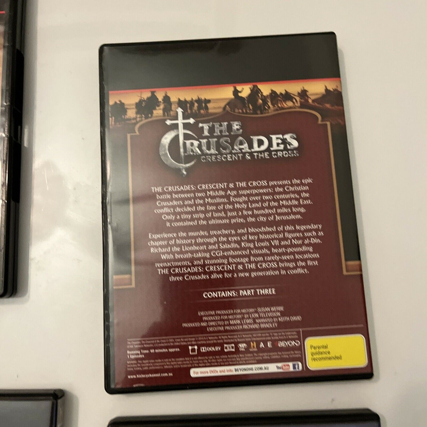 History Channel: The Crusades (DVD, 2018, 5-Disc) Region 4