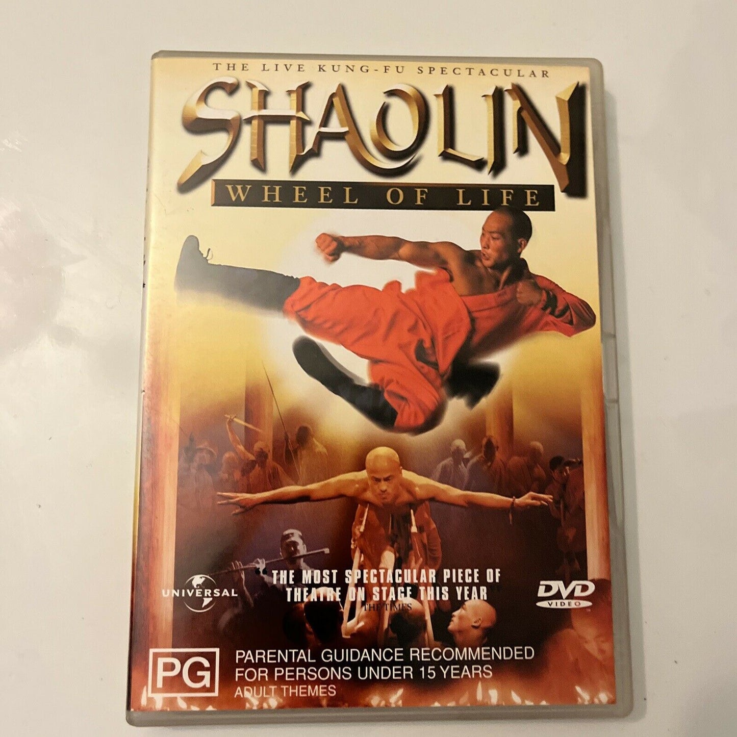 Shaolin - Wheel Of Life (DVD, 2001) Region 4&2