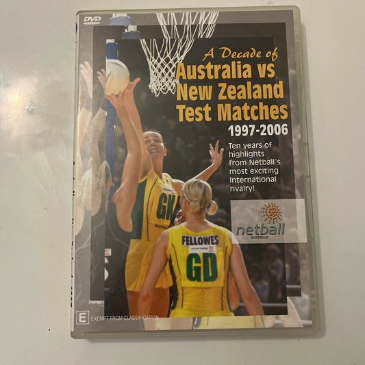 Netball: A Decade Of Australia vs New Zealand Test Matches 1996-2006 DVD