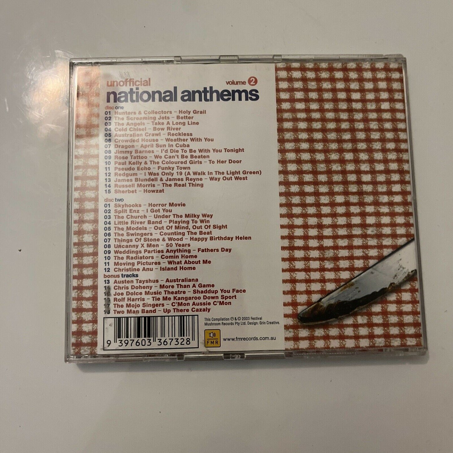 Unofficial National Anthems, Vol. 2 by Various Artists (CD, 2004, 2-Disc)